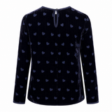 Twenty-Seven Names Velvet Heart Top