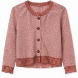 Annah Stretton Lace Trim Jacquard Jacket