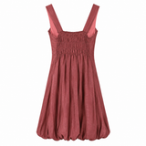Annah S Rosette Bubble Hem Dress