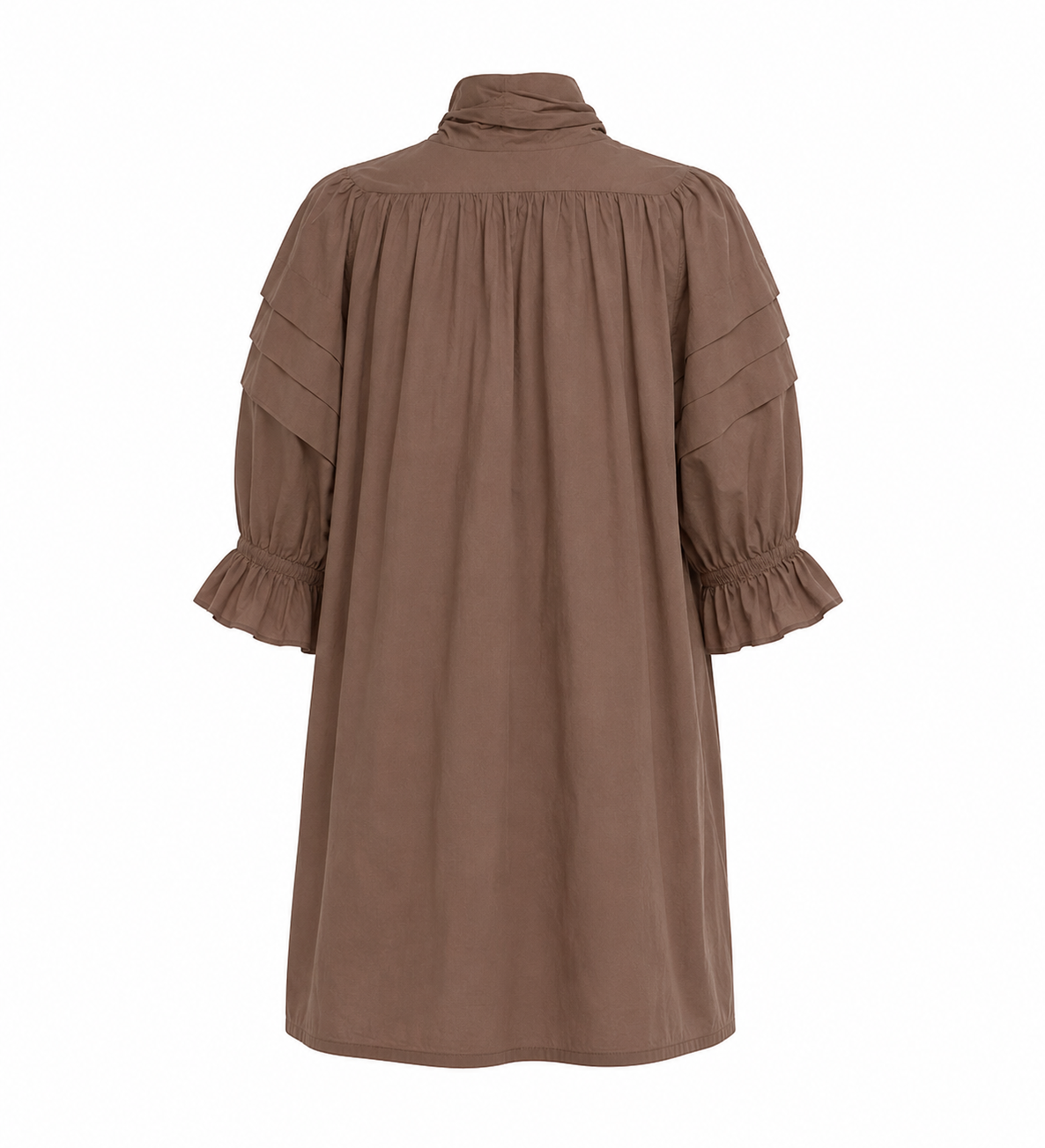 Karen Walker Tie Neck Mini Dress