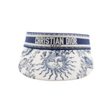 Christian Dior Toile de Jouy Logo Visor