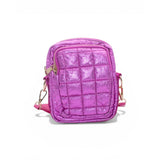 Gorman Metallic Quilted Mini Crossbody Bag