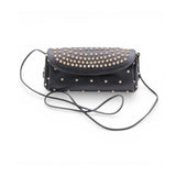Lola Cruz Studded Leather Crossbody Bag