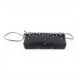 Lola Cruz Studded Leather Crossbody Bag
