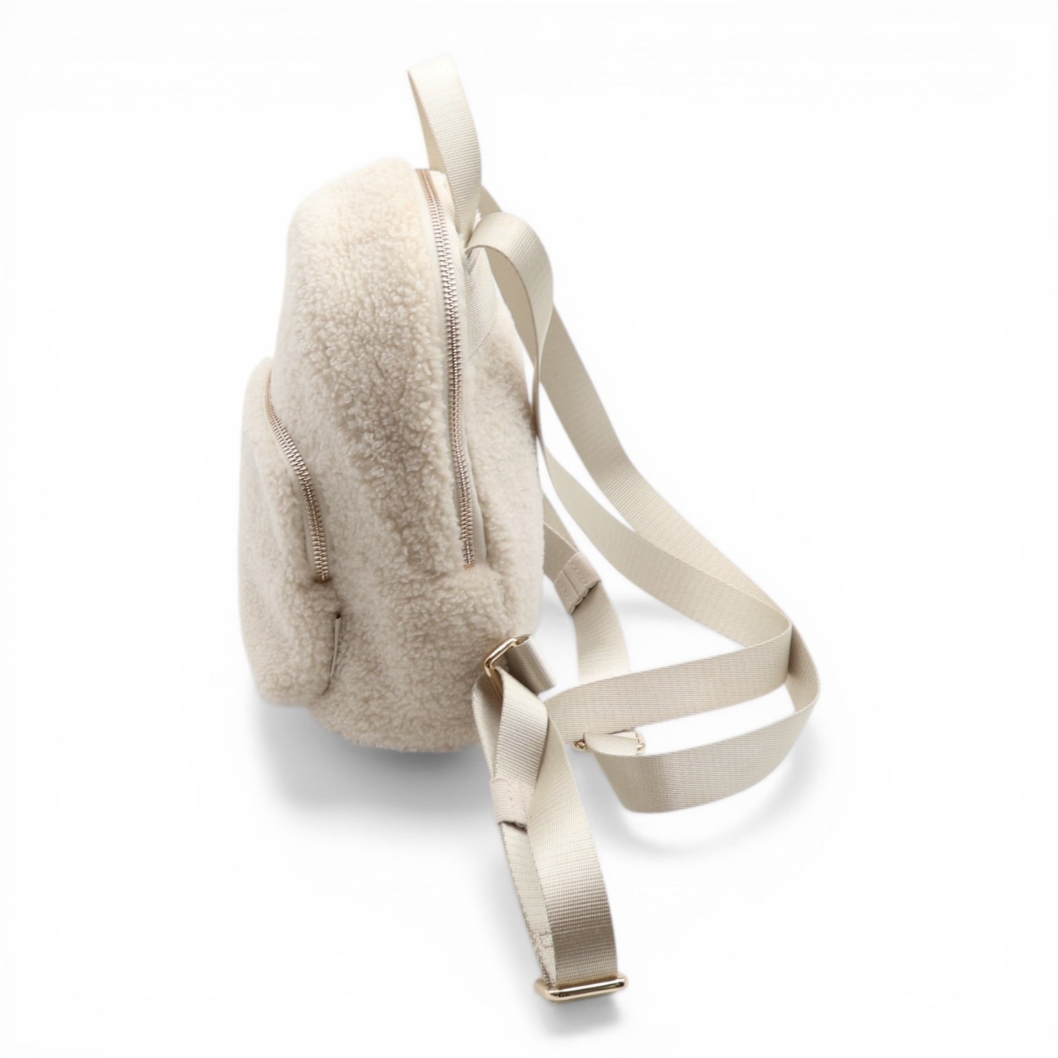 Lululemon Fleece Mini Backpack – Cream