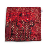 Max Mara, Red 100% Silk Scarf