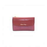 Miu Miu Leather Fold Wallet