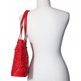 Love Moschino Quilted Stud Tote