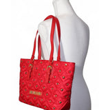 Love Moschino Quilted Stud Tote