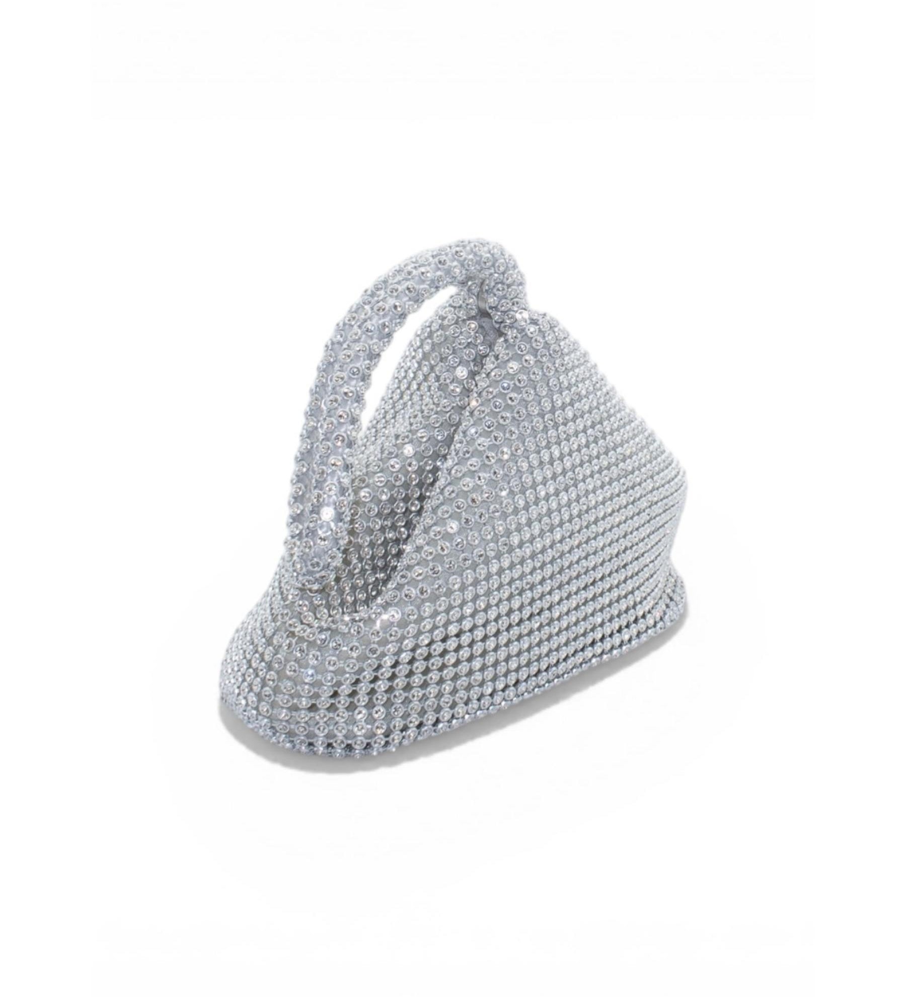 Novo Crystal Embellished Pouch Bag