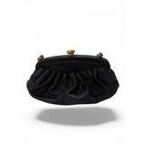 Ralph Lauren Calfskin Leather Chain Clutch Bag