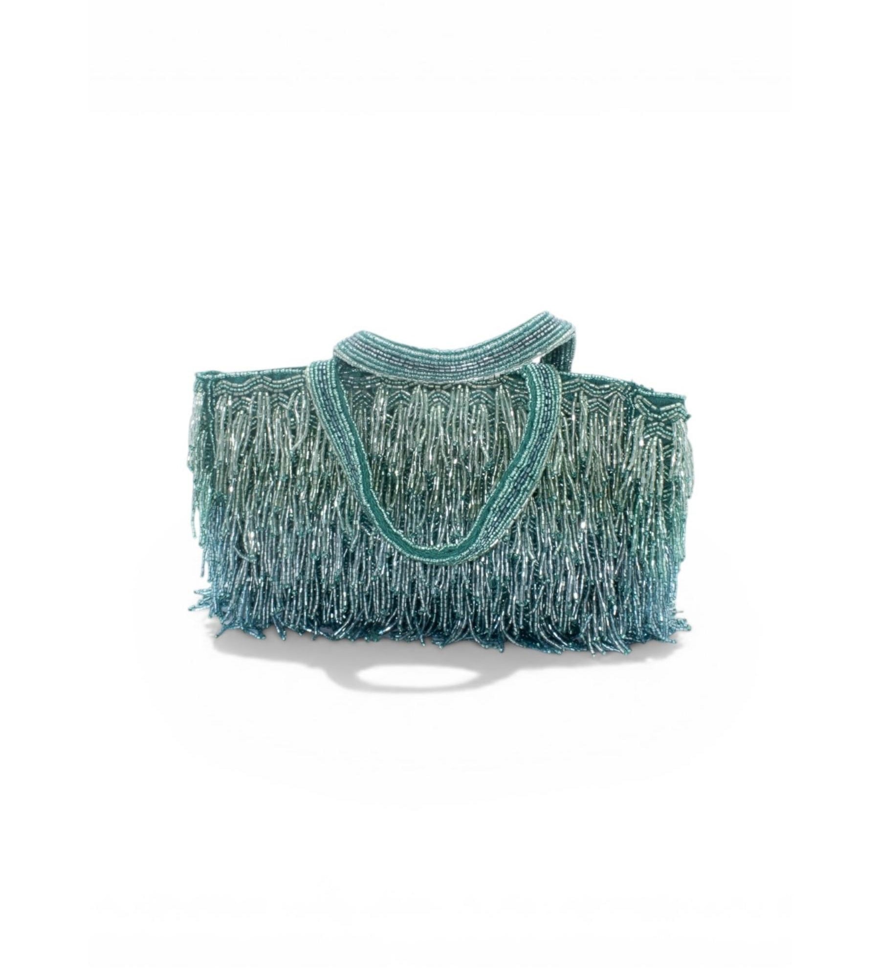 Zara Beaded Fringe Mini Bag