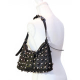 Zara Studded Shoulder Bag