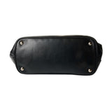 Prada Black Calf Leather Tote Bag