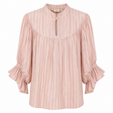 Karen Walker Stripe Cotton Blouse