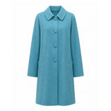 Kate Sylvester, Sylvester Teal Wool Coat
