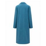Kate Sylvester, Sylvester Teal Wool Coat