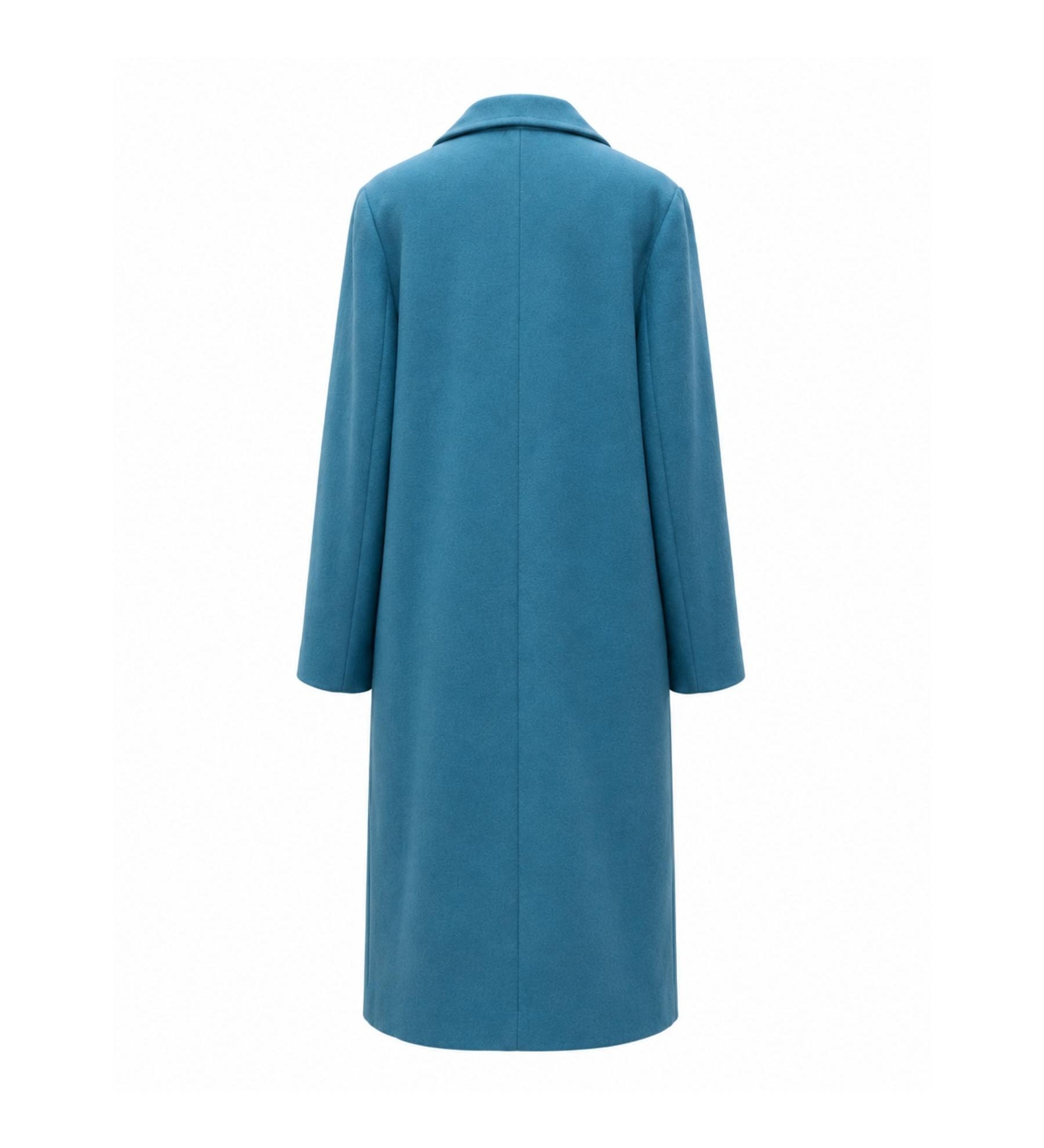 Kate Sylvester, Sylvester Teal Wool Coat