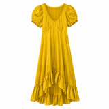 Annah Stretton High-Low Ruffle Dress