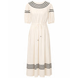 Sylvester by Kate Sylvester Ric Rac Dress - Chalk