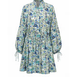 ALÉMAIS “Pam” Floral-Print Cotton Poplin Dress