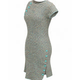 Arthur Apparel “Lulue” Space Dye Knit Mini Dress