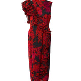 Dries Van Noten Floral Print Long Dress