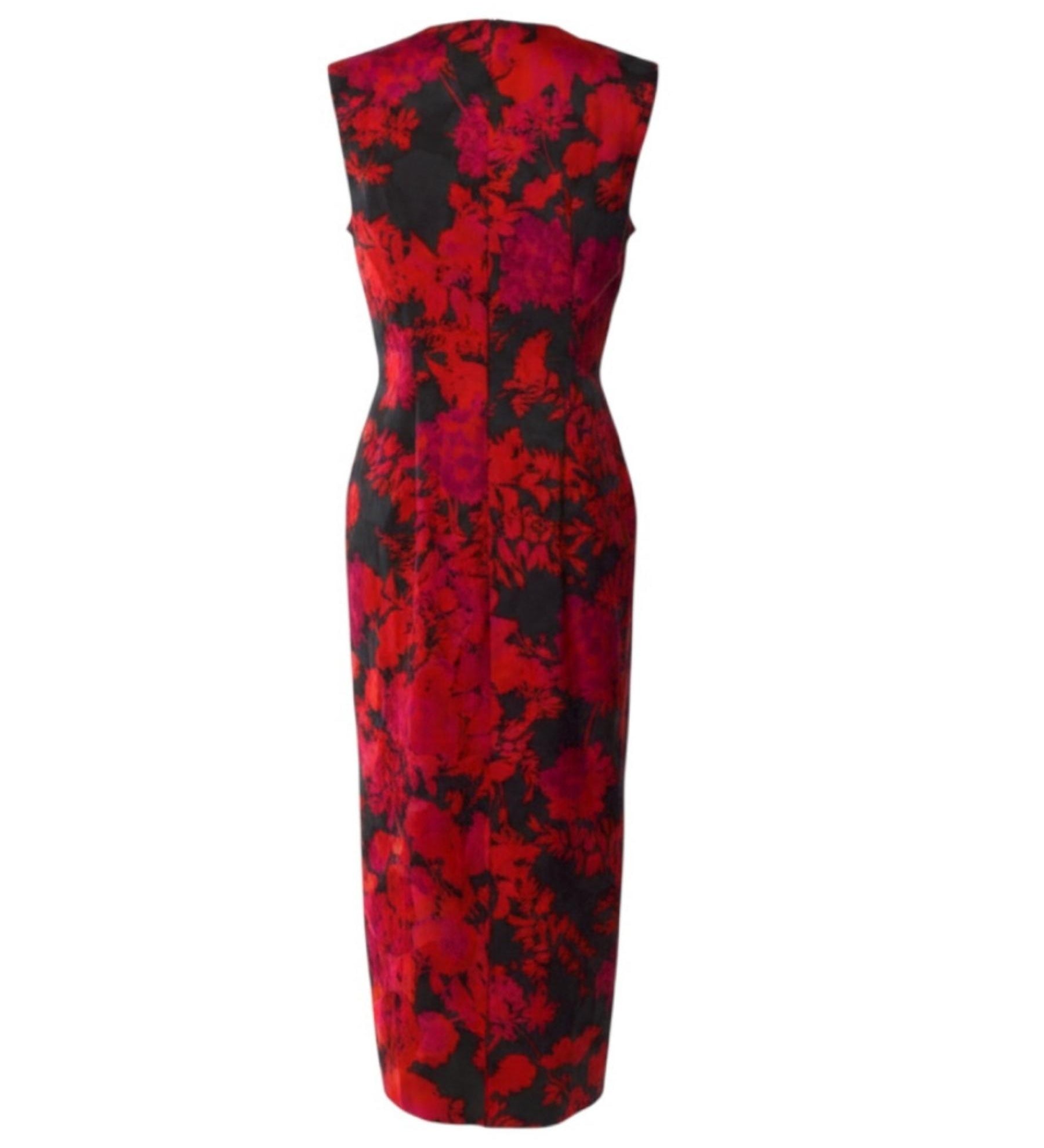 Dries Van Noten Floral Print Long Dress