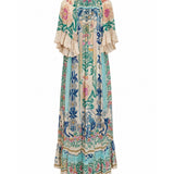 Free People “Lili” Button-Front Floral Dress