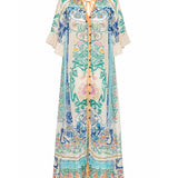 Free People “Lili” Button-Front Floral Dress