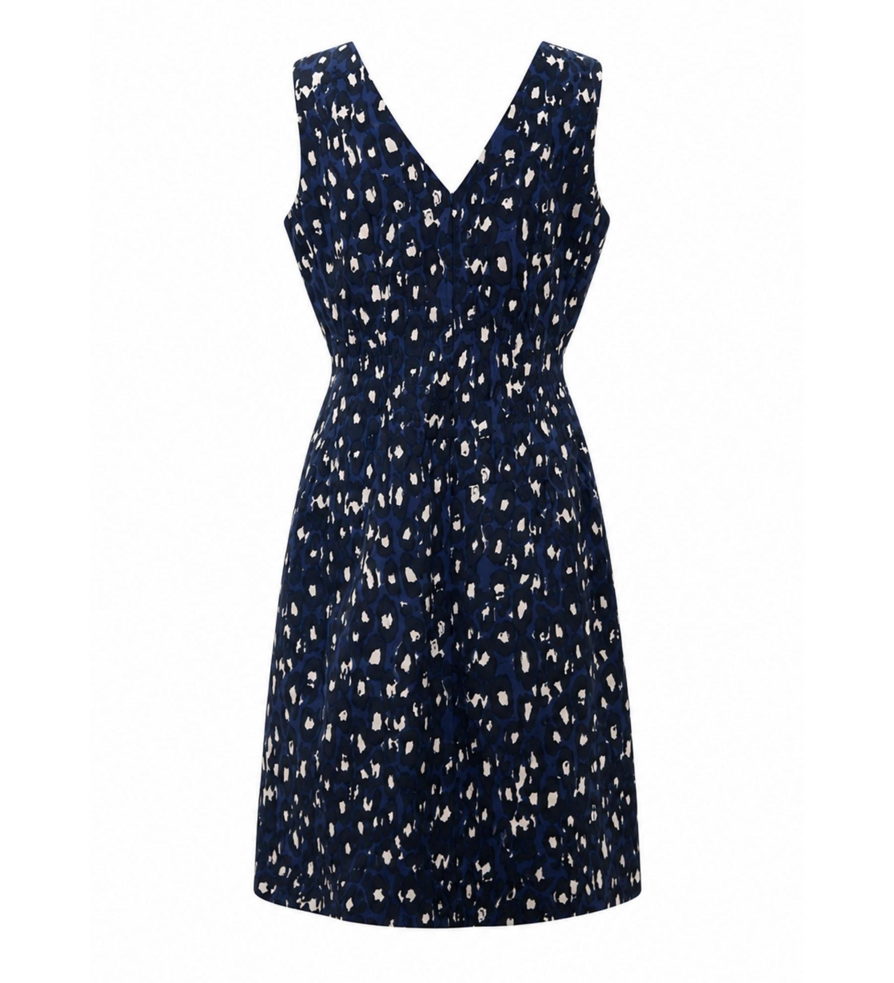 Kate Spade New York “Autumn Leopard” Fit & Flare Dress