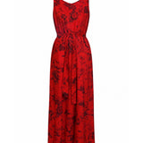 Miss Crabb "Dreams Top Rock" Dress - Wondergarden Print