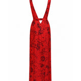 Miss Crabb "Dreams Top Rock" Dress - Wondergarden Print