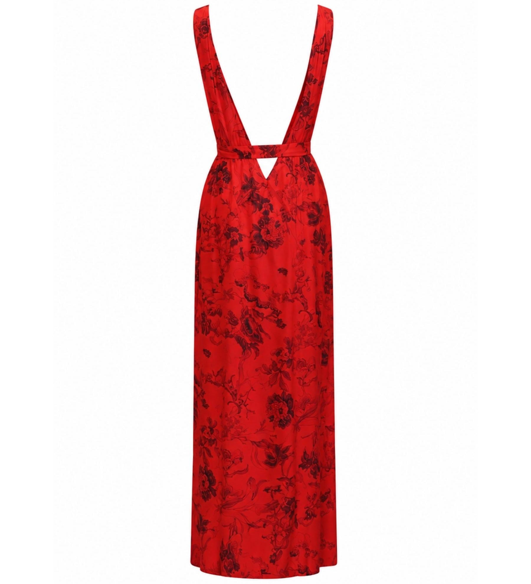 Miss Crabb "Dreams Top Rock" Dress - Wondergarden Print
