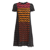 M Missoni Striped Mini Dress