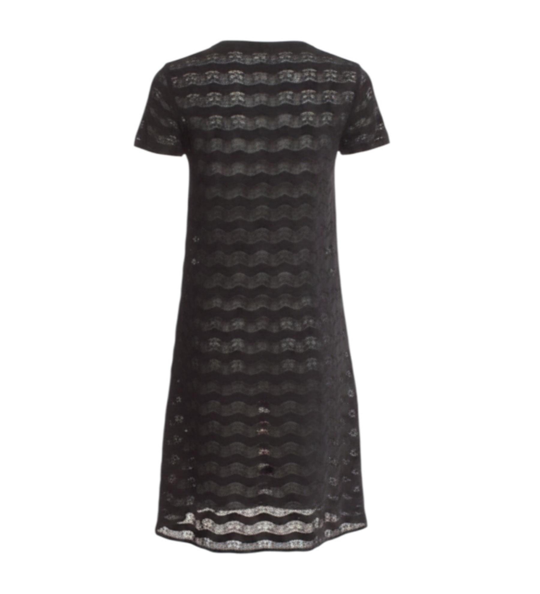 M Missoni Striped Mini Dress