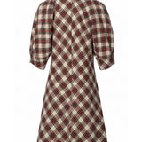Maggie Marilyn Plaid Print Mini Dress