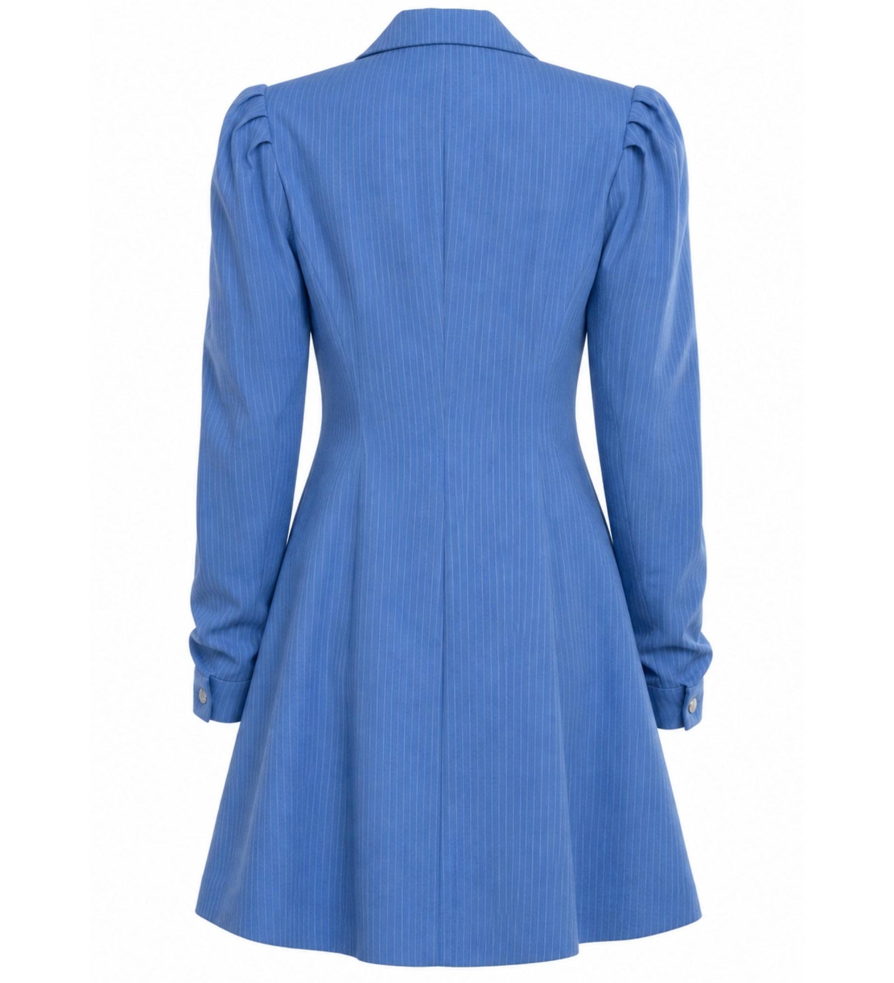 Maggie Marilyn Blue Shirt Dress