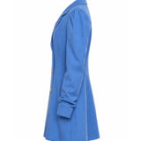 Maggie Marilyn Blue Shirt Dress