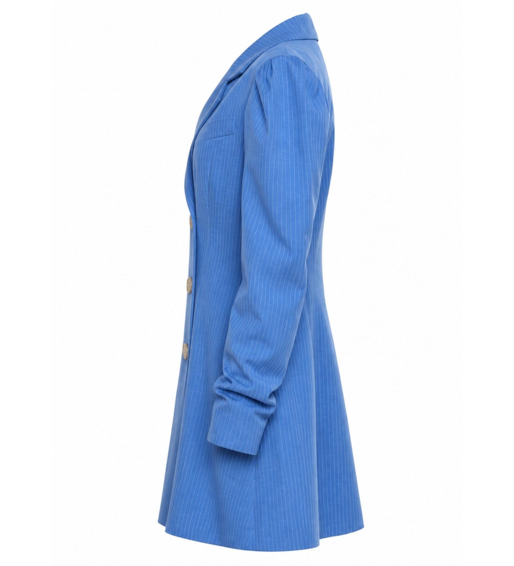 Maggie Marilyn Blue Shirt Dress