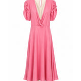 Maggie Marilyn Silk Twist Front Maxi Dress