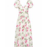 Maggie Marilyn Gather The Girls Dress - Rose Print