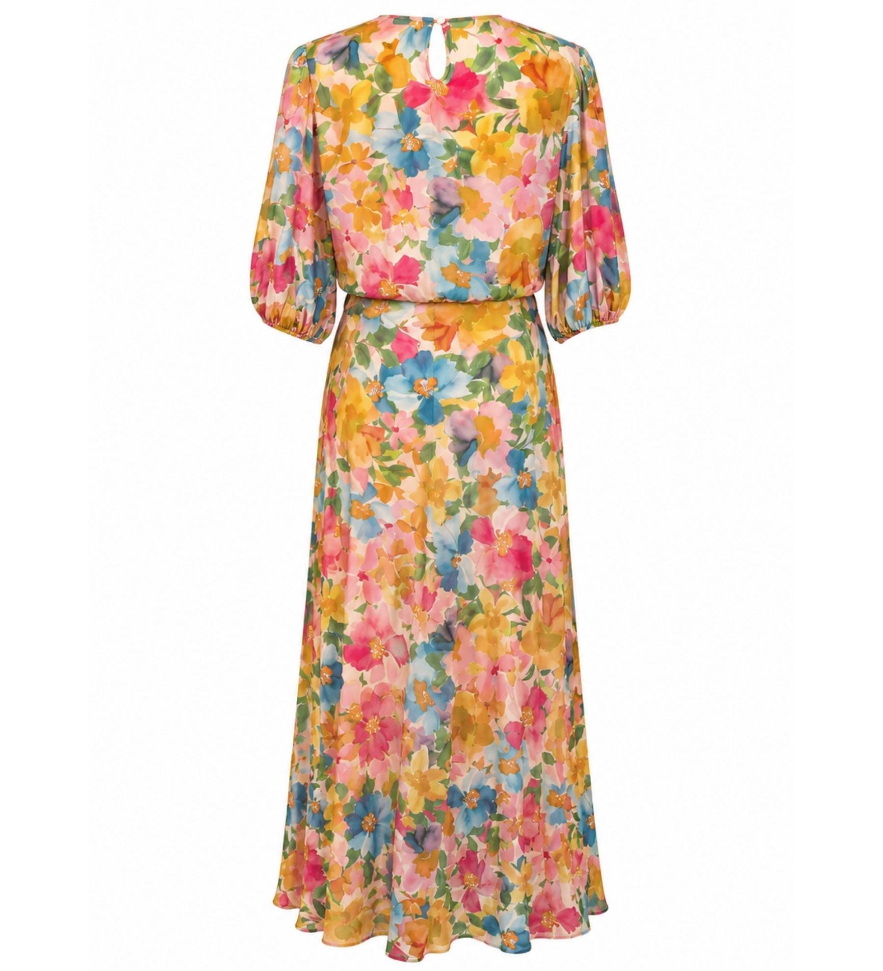 RUBY Symphony Silk Dress – Lolly Floral