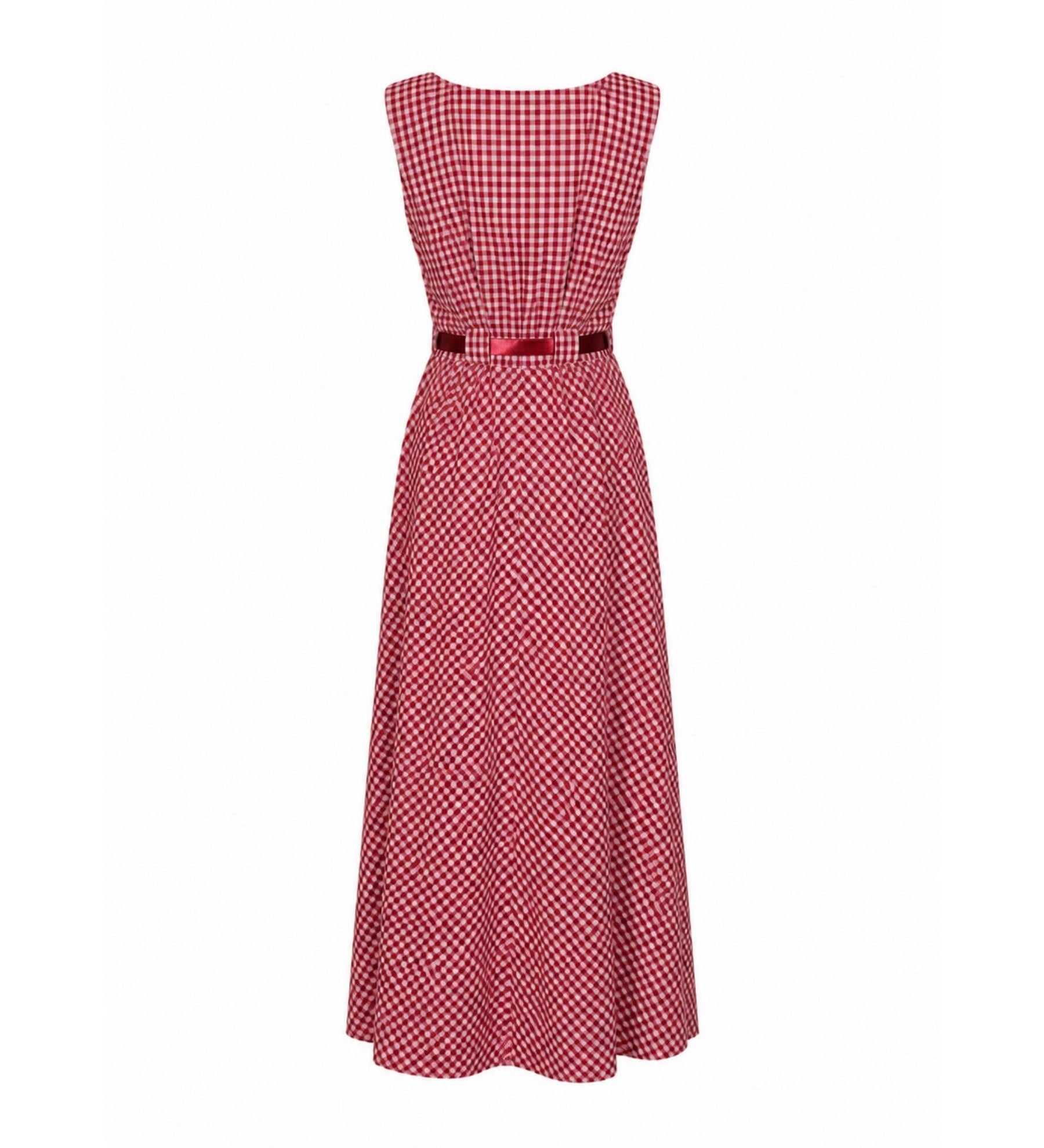 RUBY “Flory” Gingham Dress