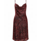 RUBY Floral Cowl Neck Slip Dress