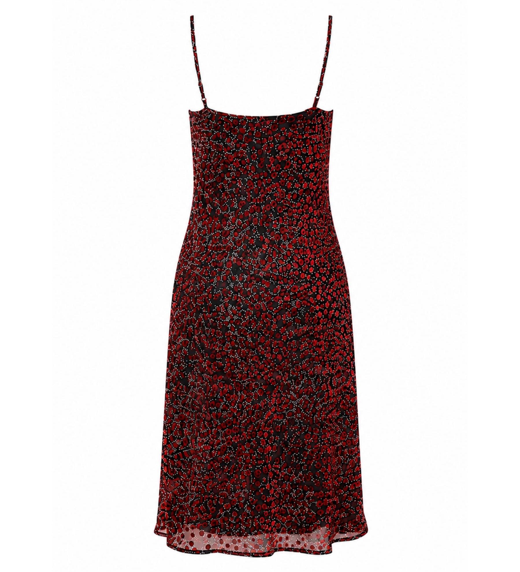 RUBY Floral Cowl Neck Slip Dress