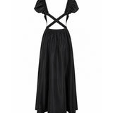 SIR. Valetta Silk Taffeta Maxi Dress