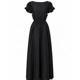 SIR. Valetta Silk Taffeta Maxi Dress