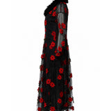 Simone Rocha Floral Print Midi Length Dress
