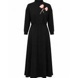 Sylvester by Kate Sylvester “Winter Rose” Midi Dress